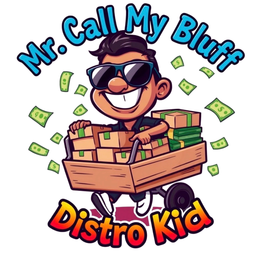Mr. Call My Bluff Logo